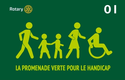 Une belle action conjointe avec des Rotary clubs bruxellois afin de sensibiliser au handicap.